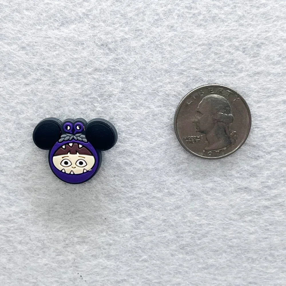 🔮 5/$25 Disney Monsters Inc Boo Soft Plastic‎ Pin
